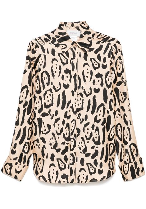 Beige and black armony animal-print shirt Maxmara sportmax - women